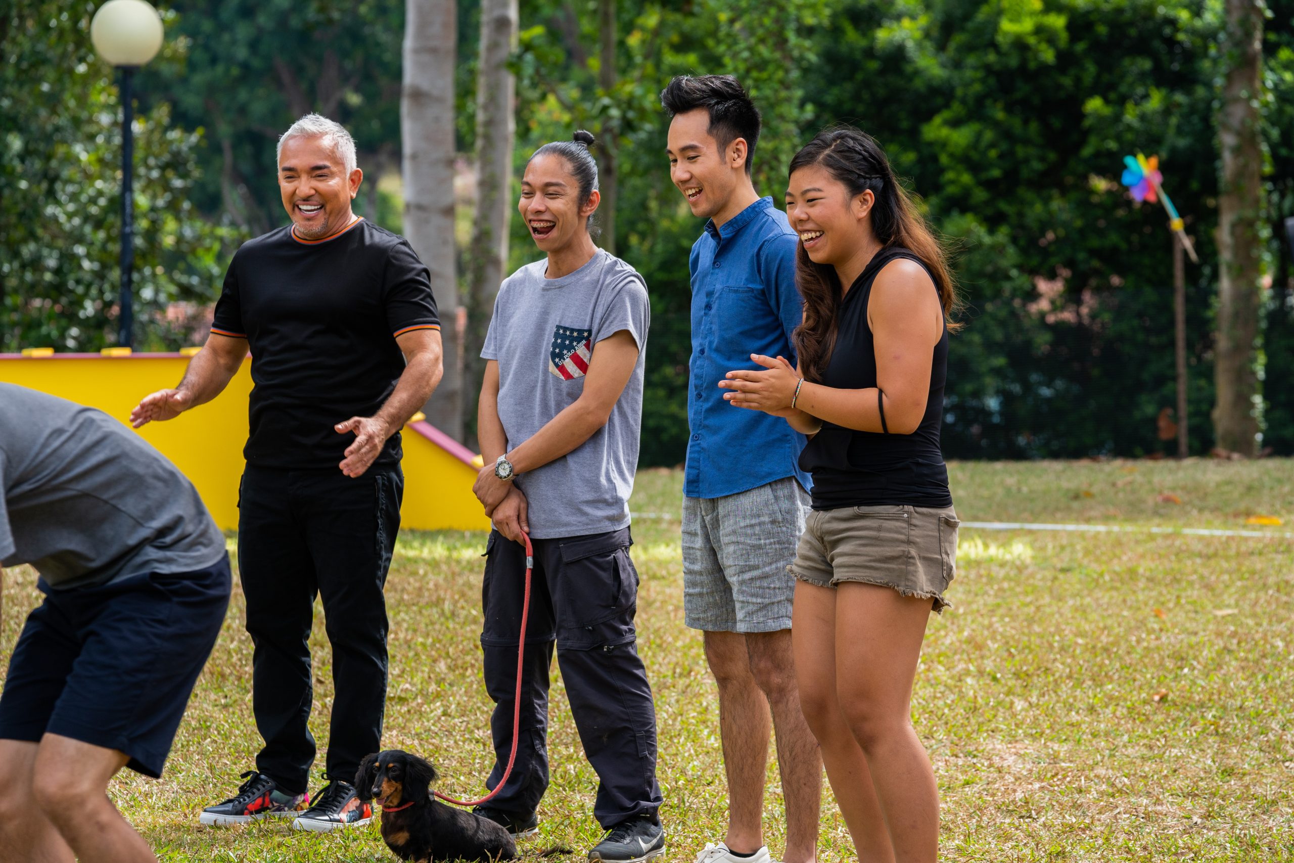 Dog Whisperer Cesar Millan Is on the Hunt for His Latest Recruit in Singapore