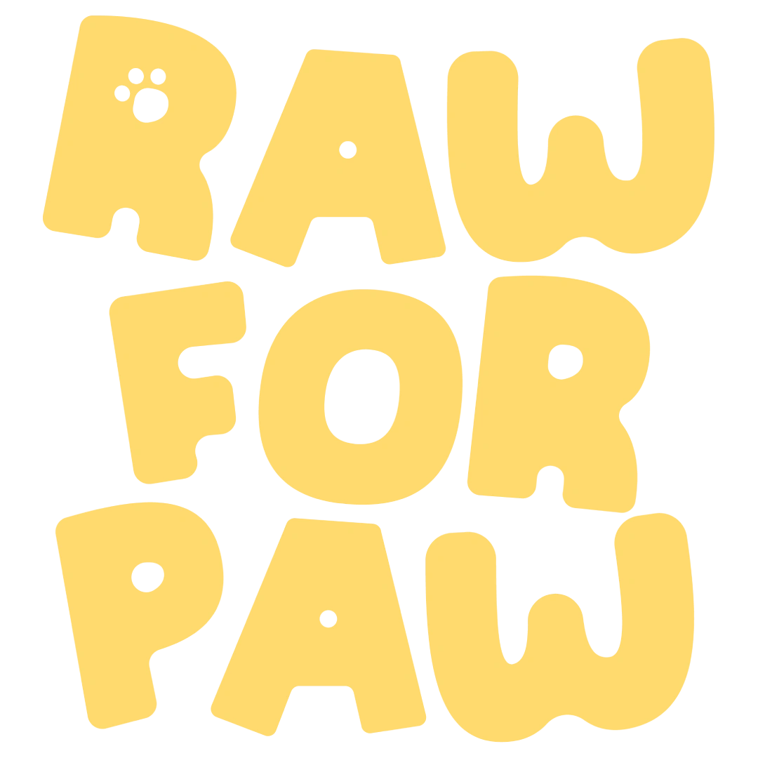 raw for paw | red dot event